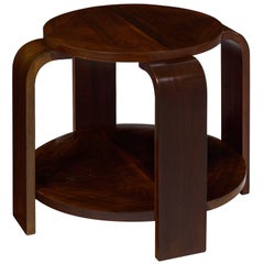 Walnut Art Deco Period Gueridon