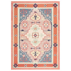 Vintage Scandinavian Swedish Rug 8