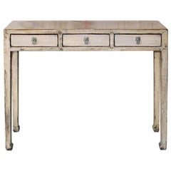 Gray Console Table