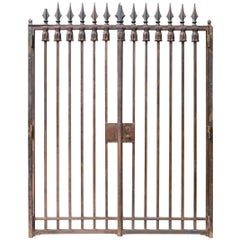 French Empire Style Wrought Iron Gate, circa 1950 12