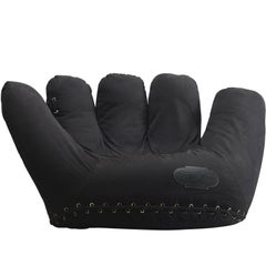 De Pas D'urbino and Lomazzi 'Joe Seat' in Black Fabric 3