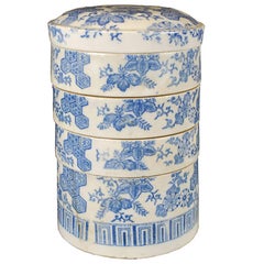 Japanese Blue and White Porcelain Jubaku