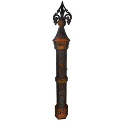 Cast Iron Exterior Stanchion Post, circa 1900