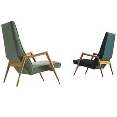 'Milan Triennale' Pair of Lounge Chairs, 1953