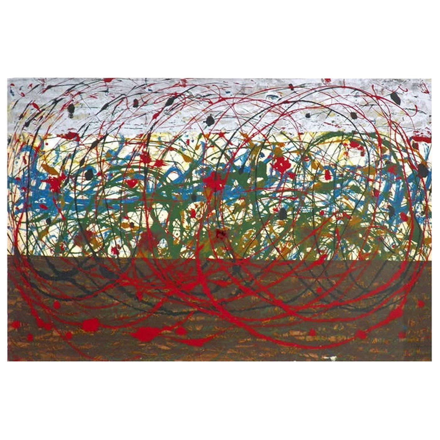 Abstract Painting by Tancredi Parmeggiani For Sale
