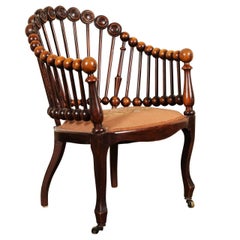 Antique George Hunzinger Lollipop Chair
