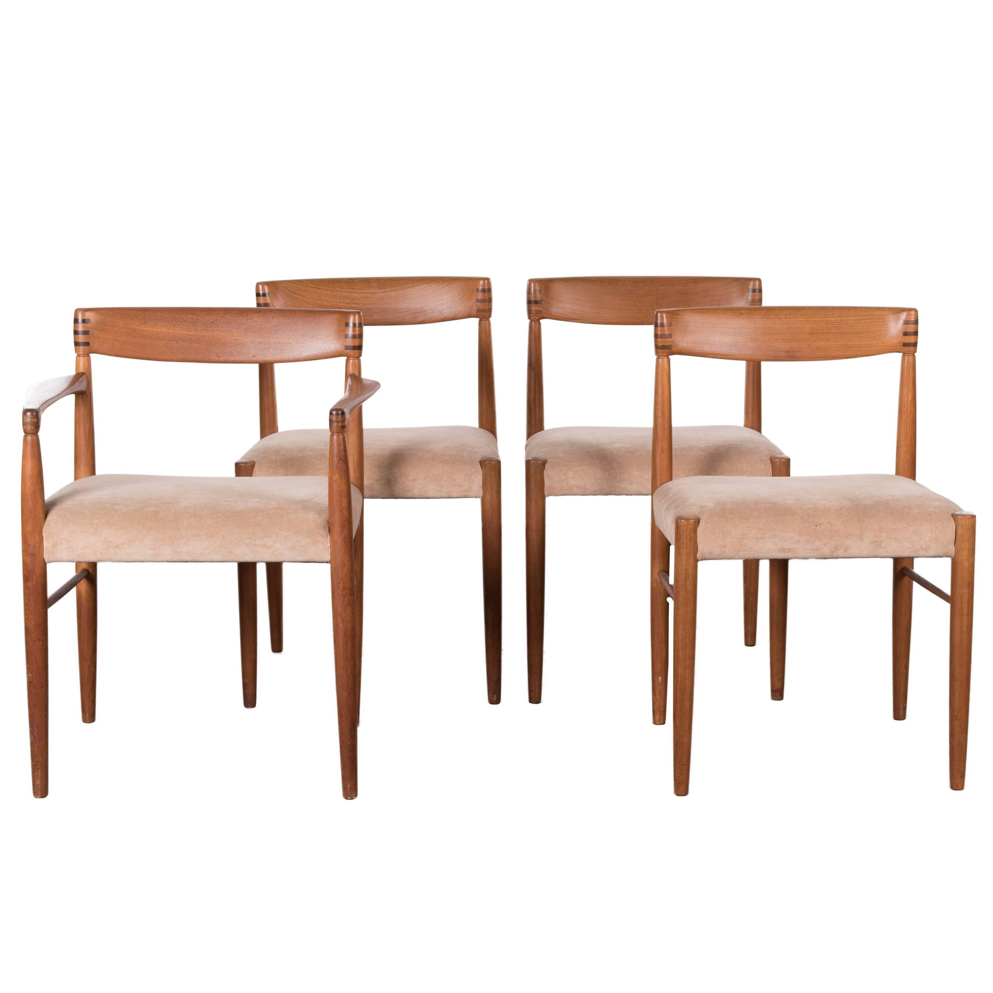H.W. Klein Teak Dining Chairs for Bramin Mobler, Denmark, 1965