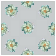 Furr Light Blue Rose, Wallpaper from the Nature Collection