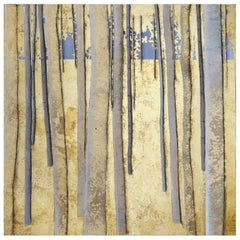 Gold Cast on Trees, Wallpaper from the Nature Collection