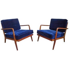 Mid-Century Modern Lounge Chairs by Mel Smilow