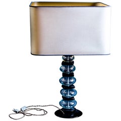 Murano Glass Vintage Table Lamp