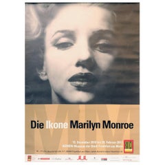Affiche d'exposition allemande de Marilyn Monroe, 2010-2011