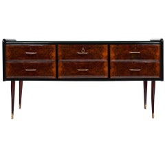 Paolo Buffa Style Mid-Century Italian Buffet 9