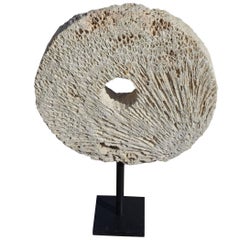 Mountain Coral Ring Sculpture, Timor Island, Prehistoric