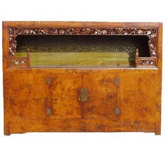 Chinese Antique Scholar's Chest Bookcase