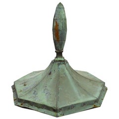 Architectural Verdigris Finial Cupola Top