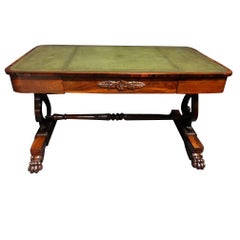 Outstanding William IV Rosewood Library Desk