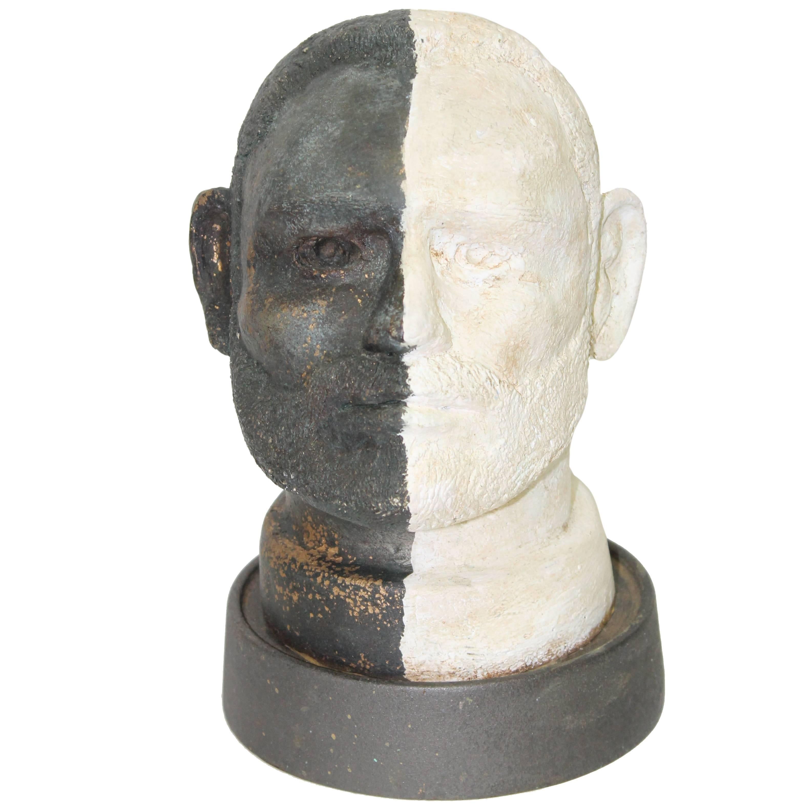 Black and White Head at 1stDibs