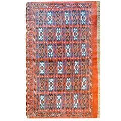 Early 20th Century Sumak Bag Face Rug