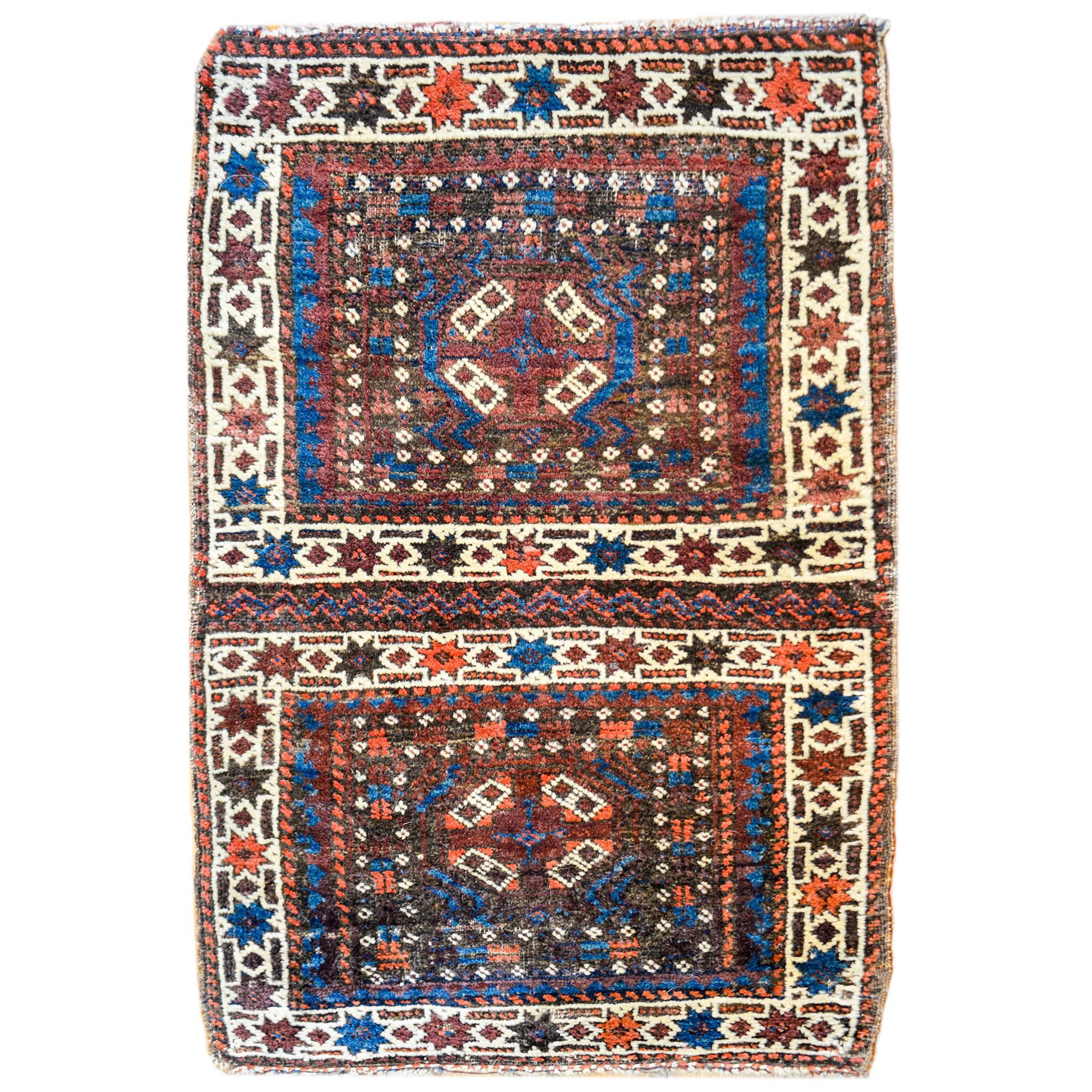 Beautiful Early 20th Century Turkman Rug For Sale