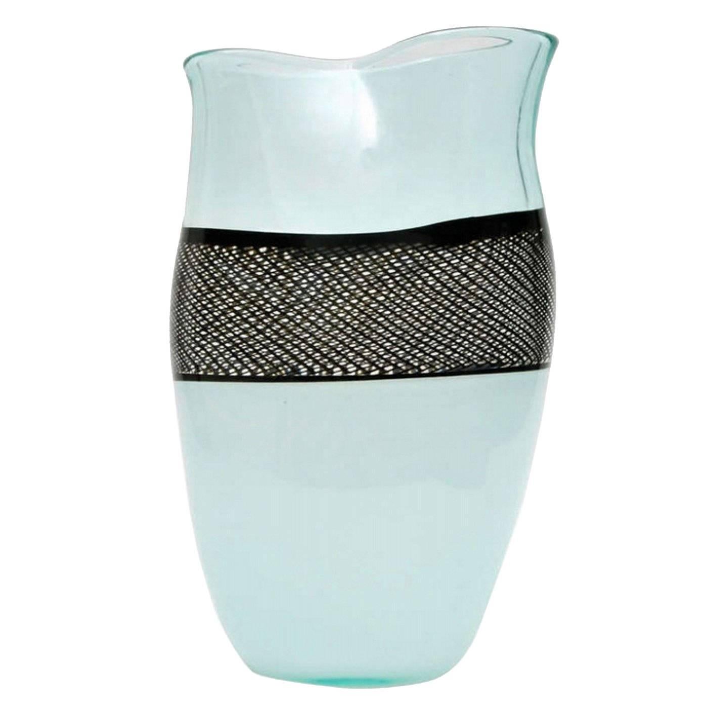 Giampaolo Seguso Refolo Vase, Limited Edition For Sale