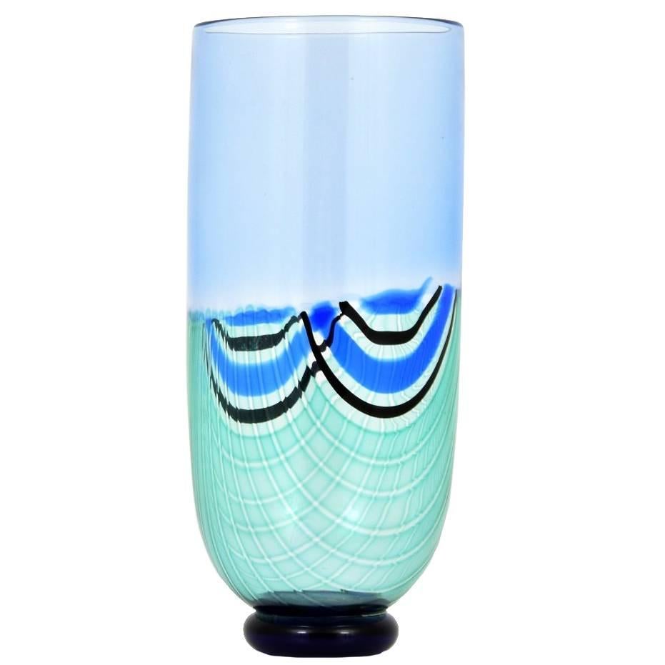 Large Seguso Vase, Murano For Sale