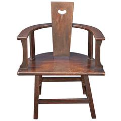 Arts and Crafts Armchair of Oak