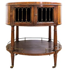 Couple of English Style Round Tables, Second Half of the 20th Century