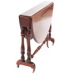 Antique Victorian Mahogany Sutherland Table