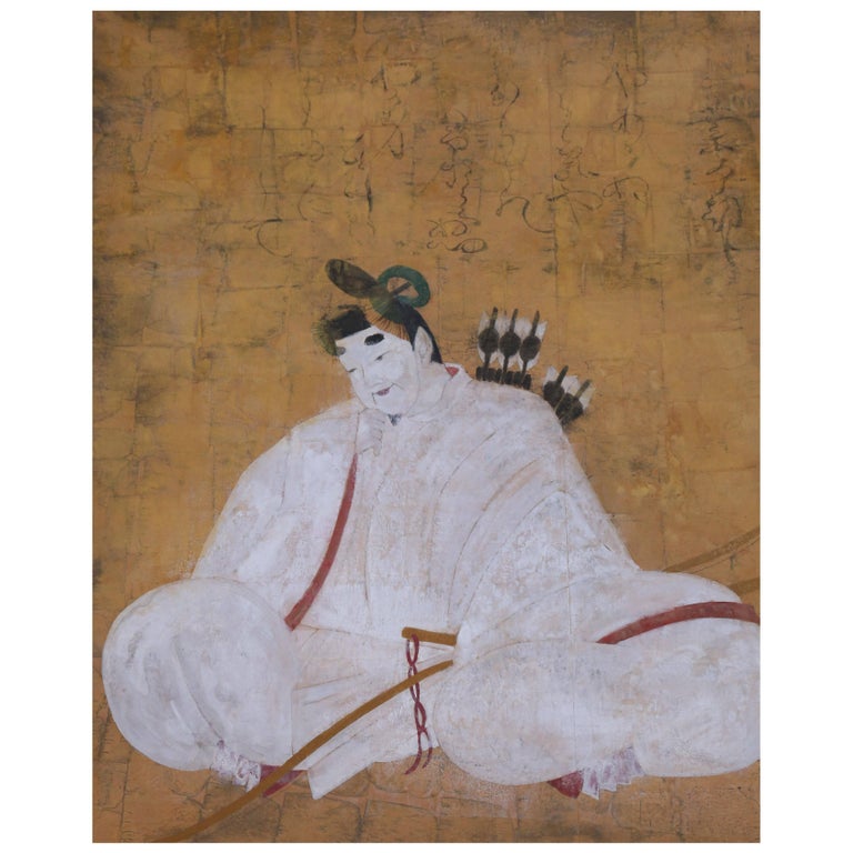 Large Antique Hand Painted Chinese Wallpaper Panels at 1stdibs