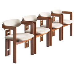 Set of Four ‘Pamplona’ Chairs by Augusto Savini for Pozzi, Italy, 1960s