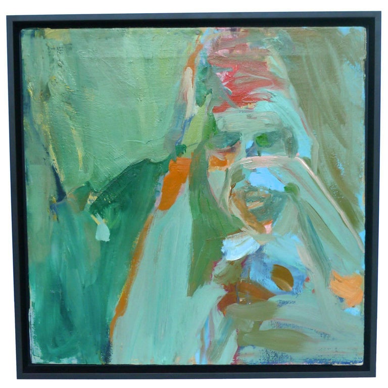 Emily Farnham Untitled Green Portrait at 1stdibs