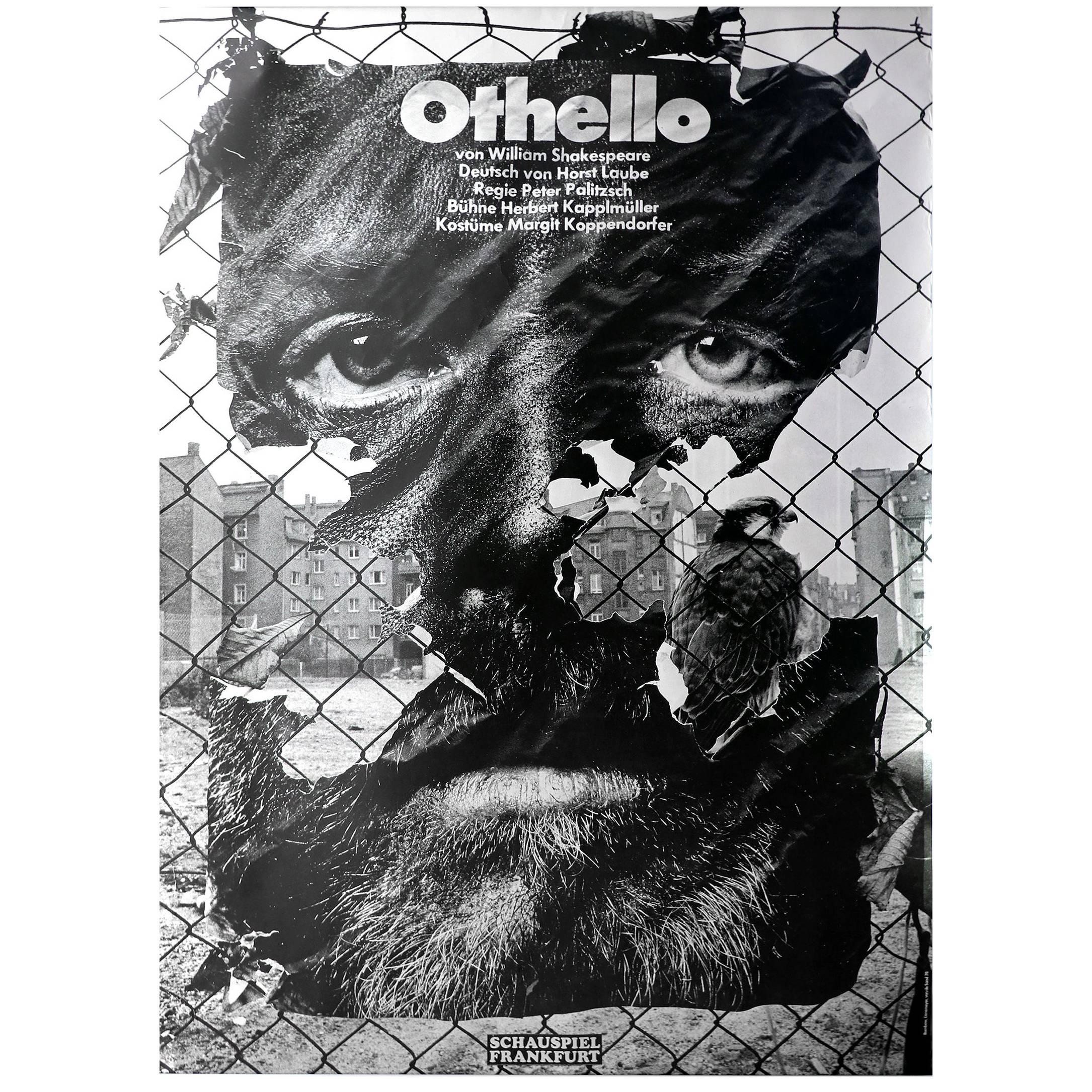 Original First Printing Poster by German Designer Gunter Rambow, 1978