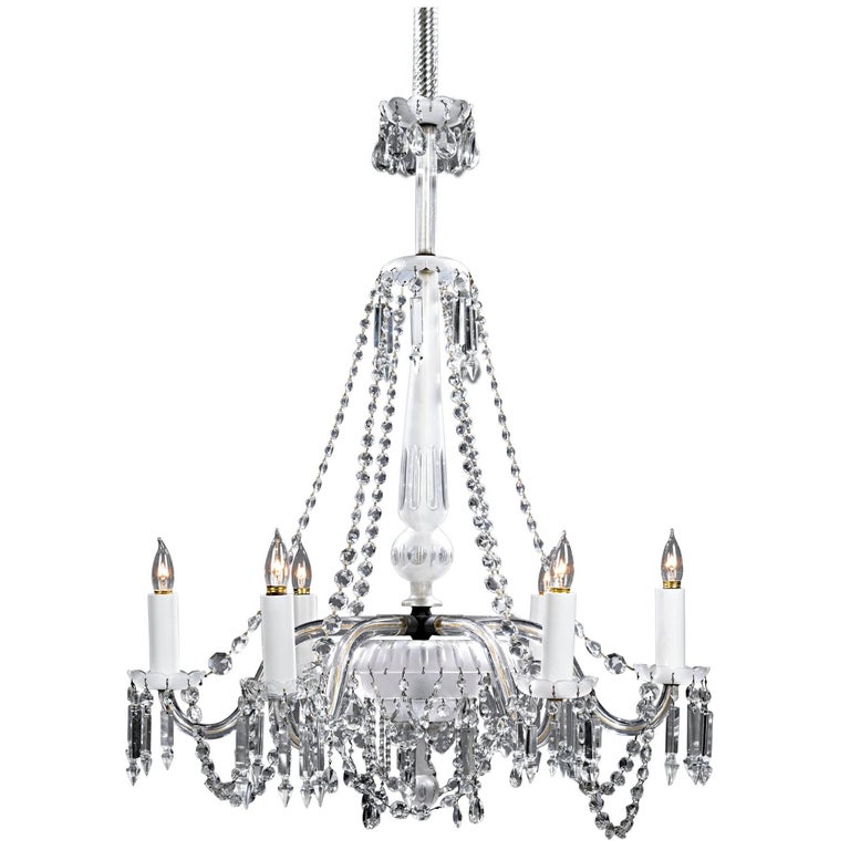 Victorian Crystal Chandelier For Sale at 1stDibs