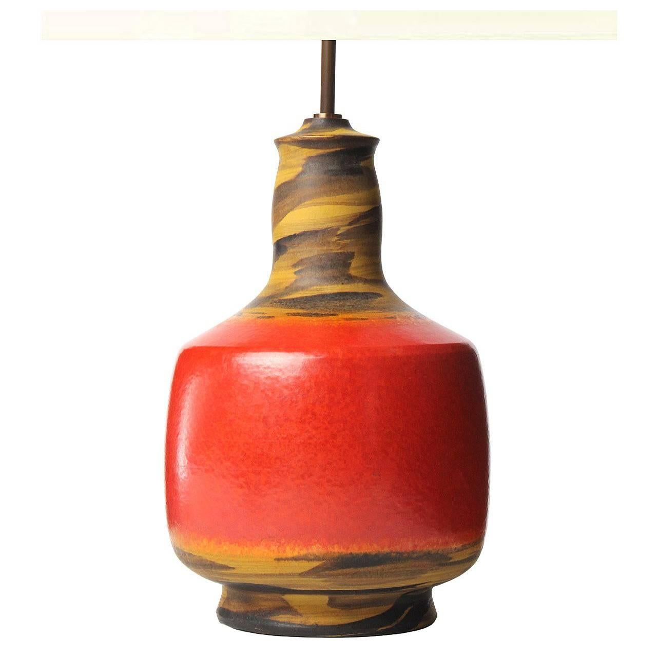 Italian Ceramic Table Lamp