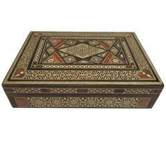 Middle Eastern Syrian Inlay Jewelry Box 1
