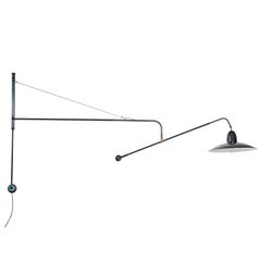 Wall Architect Lamp, Double, Swivel, Model 1900