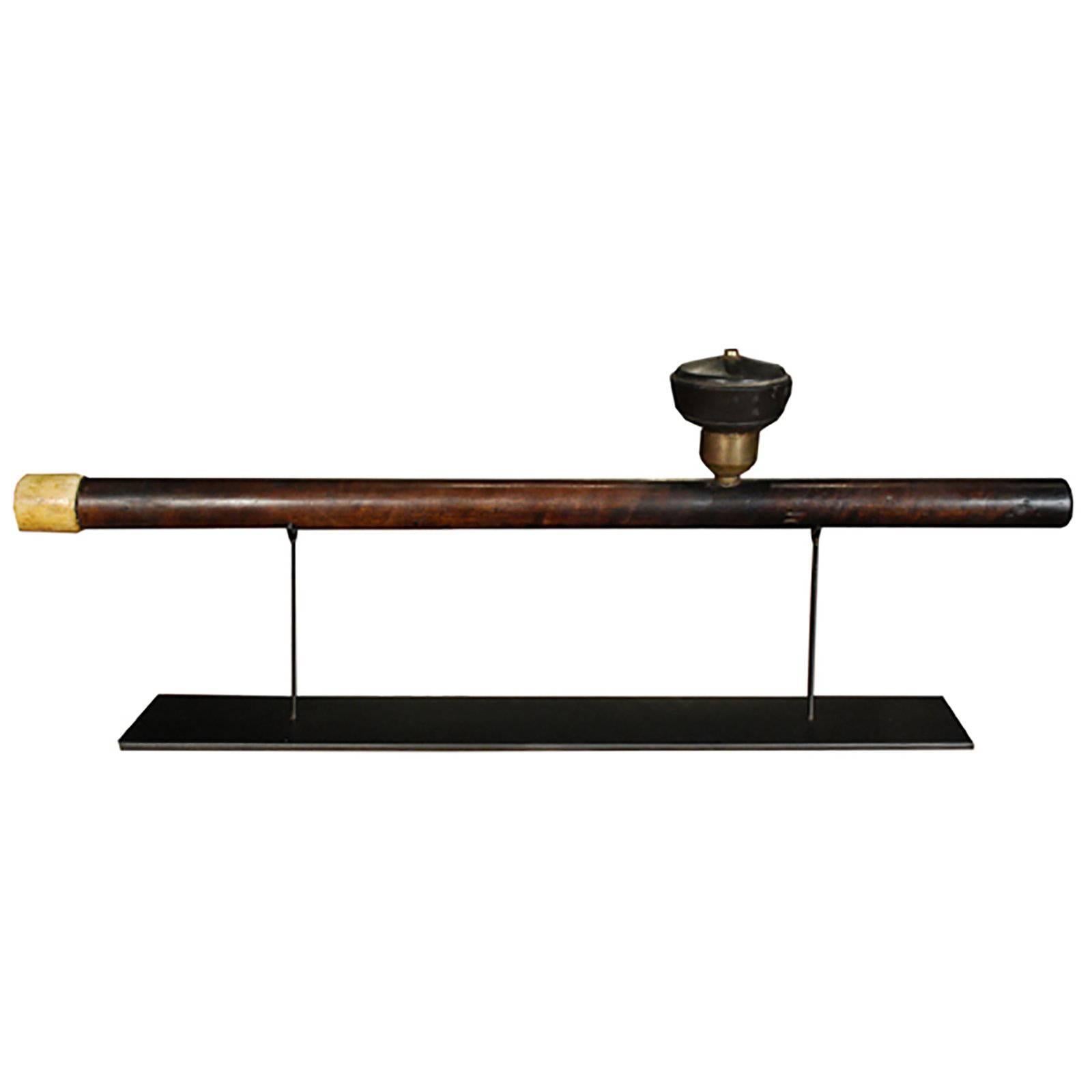 Chinese Opium Pipe on Stand