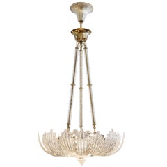 Murano Glass Vintage Pendant Chandelier