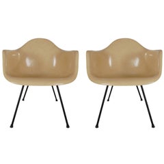 Early Second Generation Charles Eames for Herman Miller Zenith Lounge Chairs