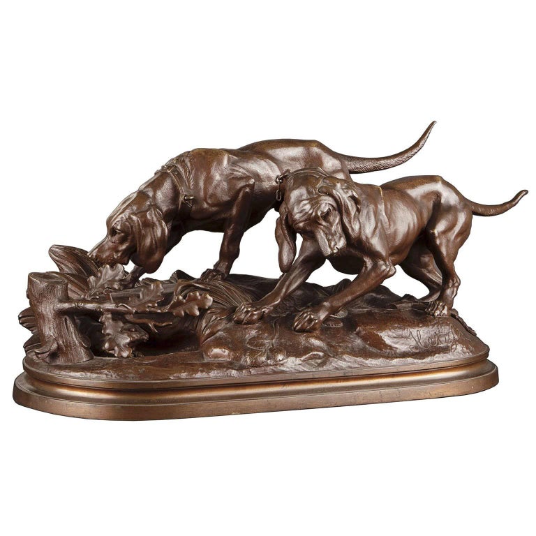 Iconic Animalier Bronze Sculpture by Hippolyte Heizler For Sale at 1stDibs