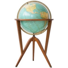 Vintage Edward Wormley Illuminated Globe