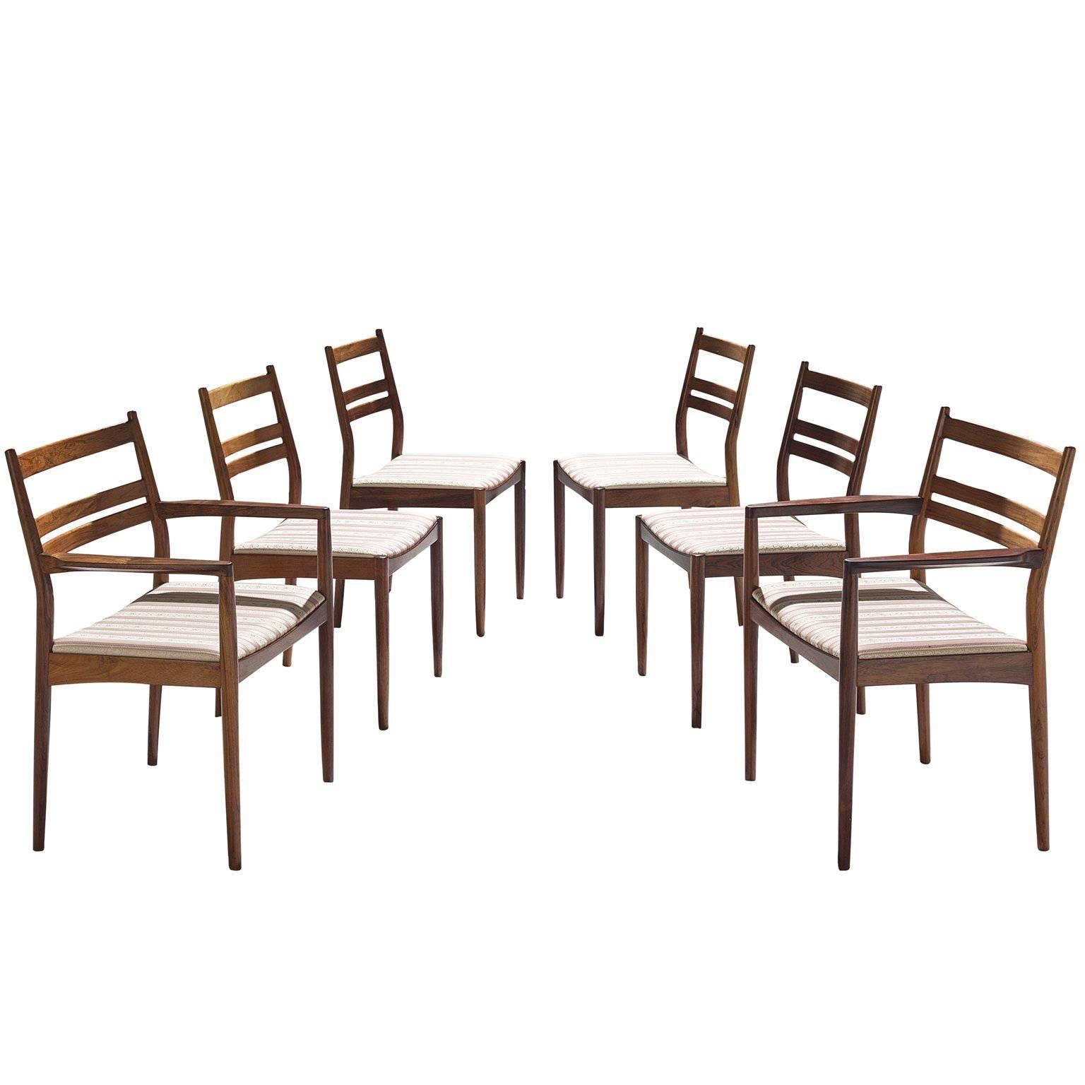Danish Rosewood Dining Chairs, 1960s