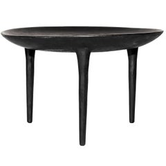 Bronze Brazier Table by Contemporary Artist Rick Owens in Black/Noir Finish