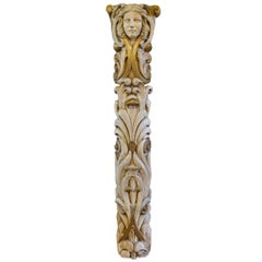 Antique American Composition Pilaster from the Marbro Theater