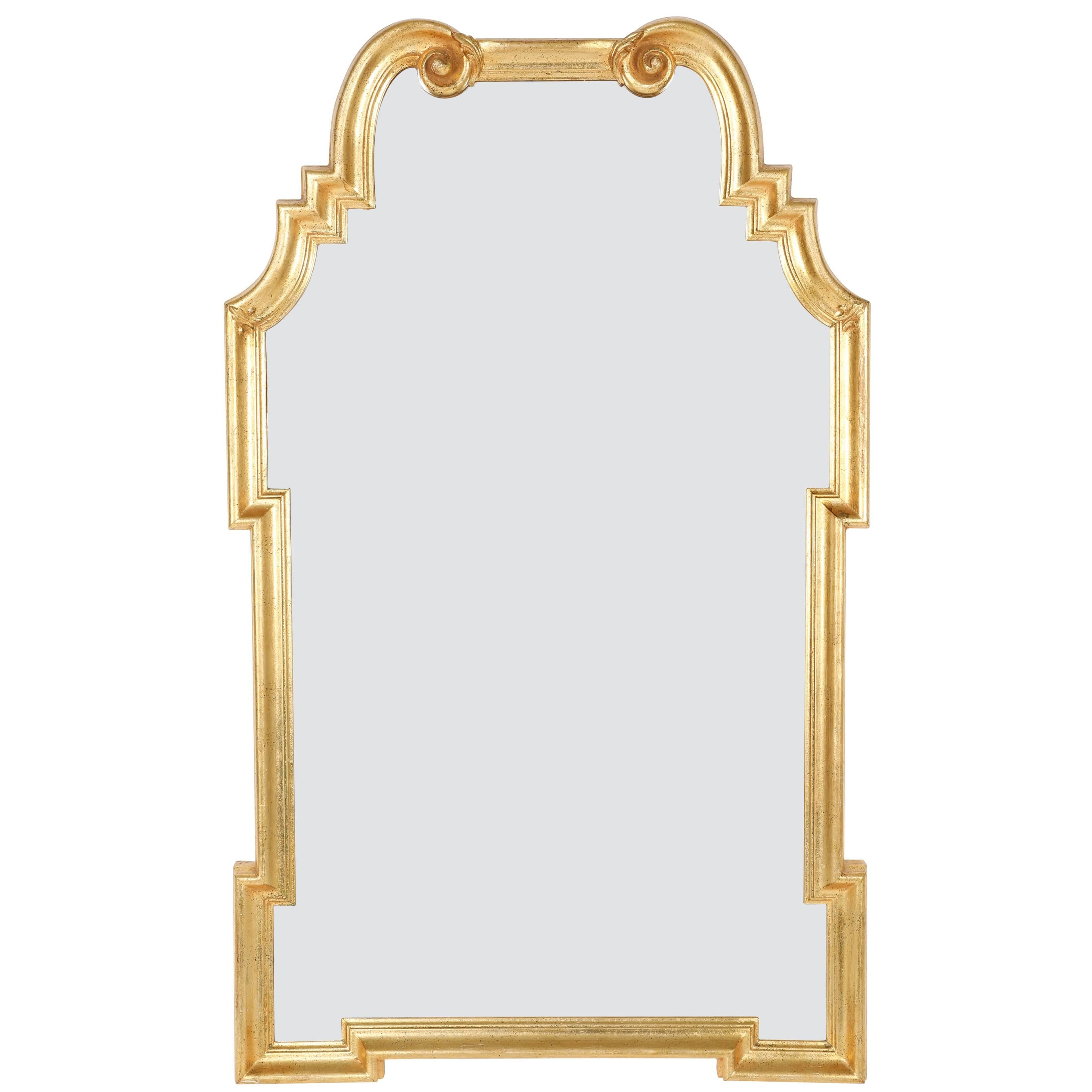 Ornate 1960s Gilded Mirror by Labarge