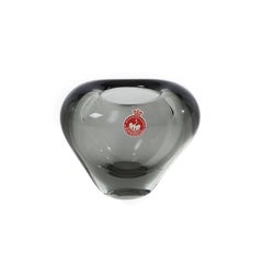 Danish Modern Heart-Shaped Holmegaard Glass Bud Vase