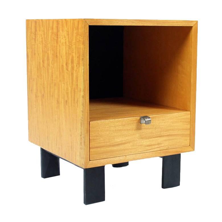 BCS Nightstand in Oak by George Nelson for Herman Miller