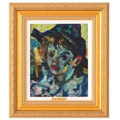 Oil Painting of Young Boy 8