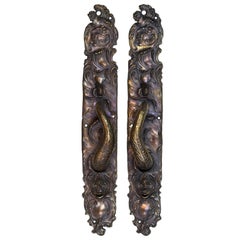 Cast Bronze Door Hardware Reproduced from the Gates Mansion, Minneapolis